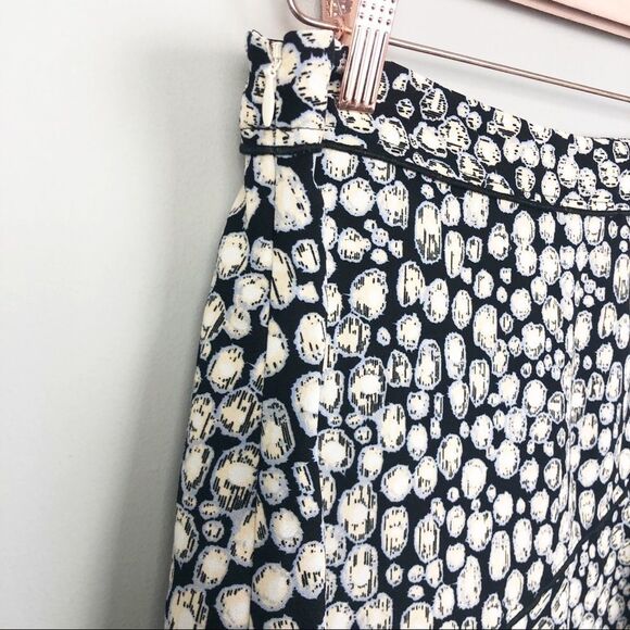 DEREK LAM 10 CROSBY | Animal Print Ruffle Skirt NEW Women’s Size 8 - Picture 7 of 13